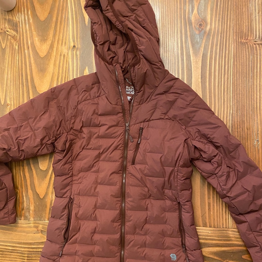 Mountain Hardwear Stretchdown hooded puffer jacket
